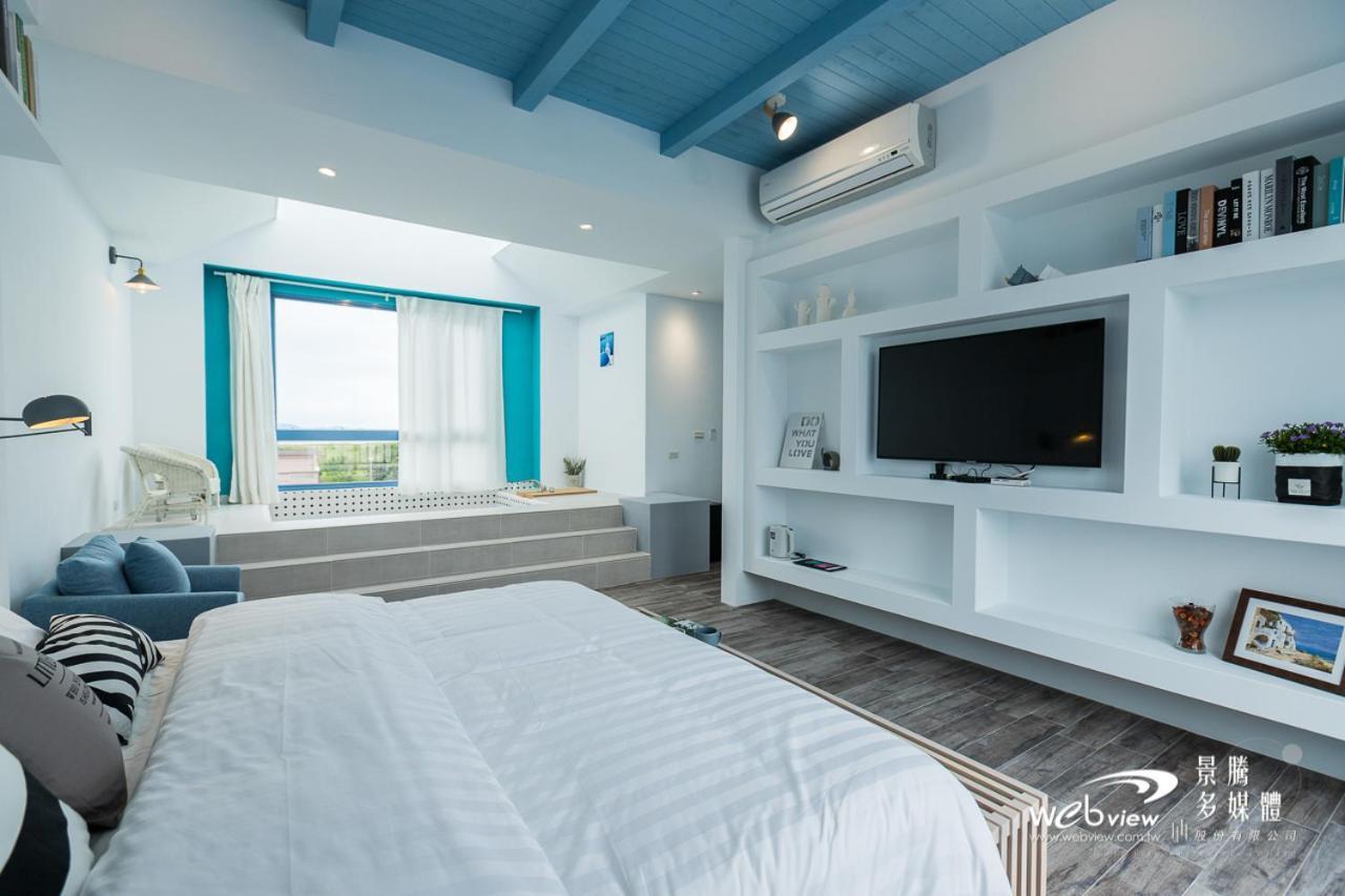 Appartamento Blue White Wujie Esterno foto