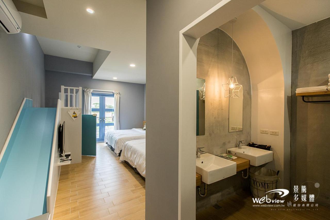 Appartamento Blue White Wujie Esterno foto