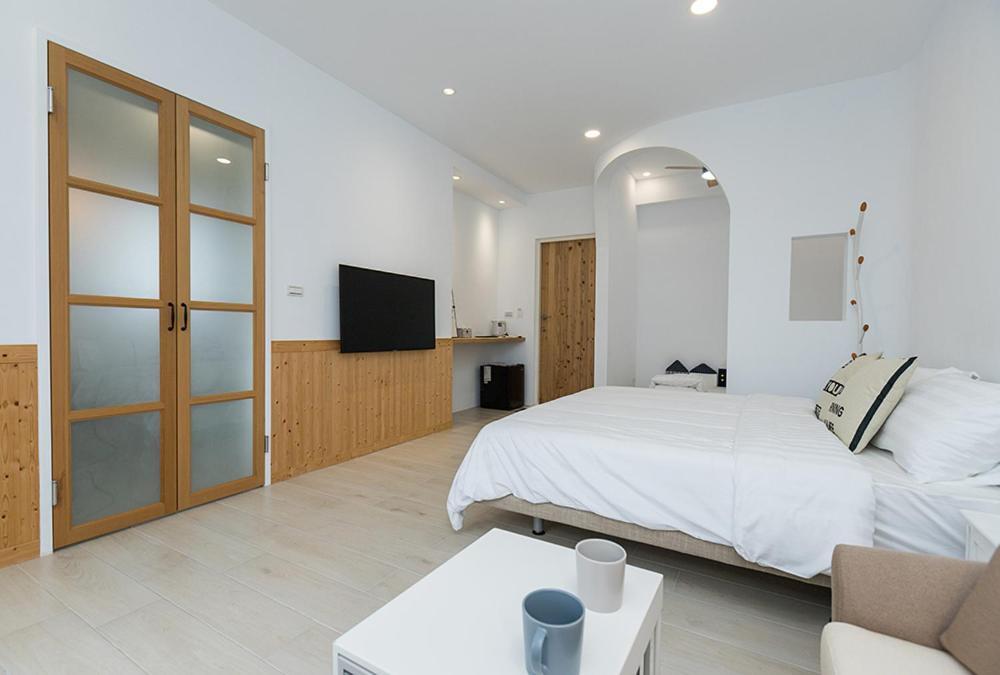 Appartamento Blue White Wujie Esterno foto