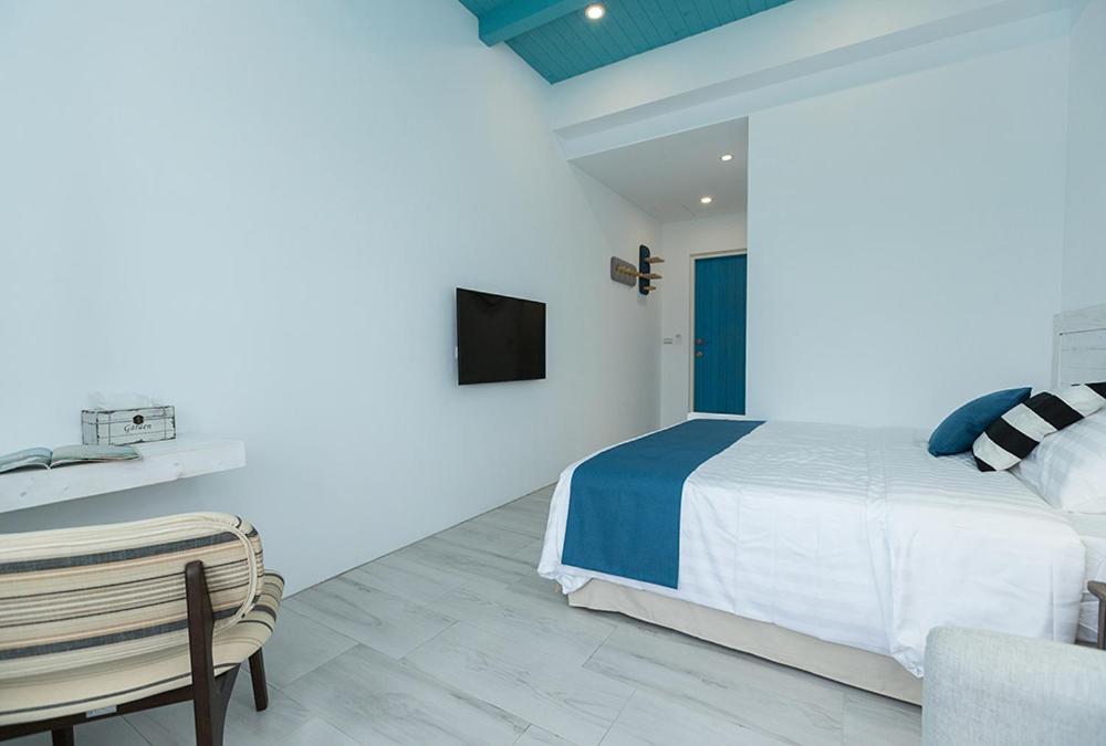 Appartamento Blue White Wujie Esterno foto