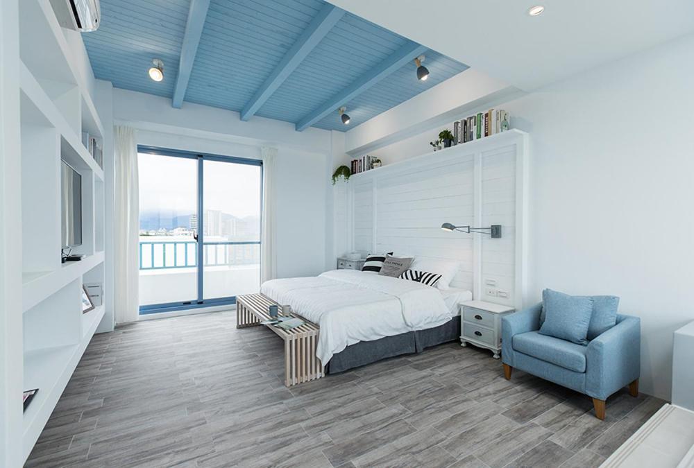 Appartamento Blue White Wujie Esterno foto