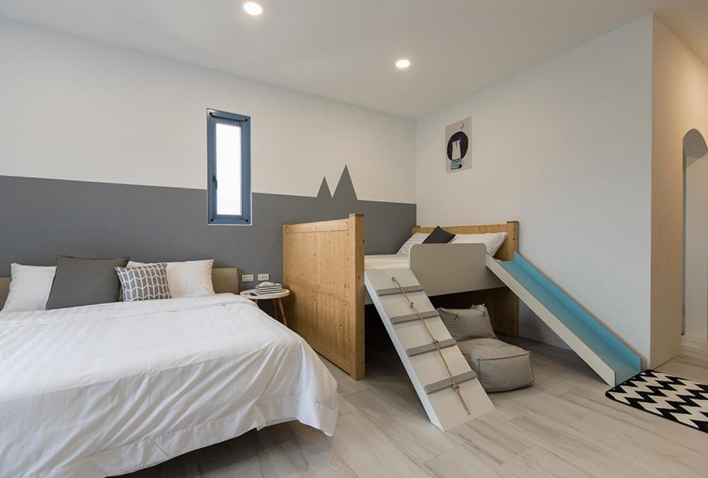 Appartamento Blue White Wujie Esterno foto
