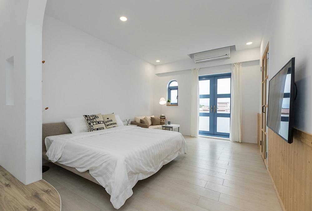 Appartamento Blue White Wujie Esterno foto